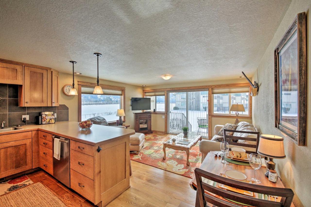 Lake Pend Oreille Condo With Porch And Mountain View! Sandpoint Exterior foto